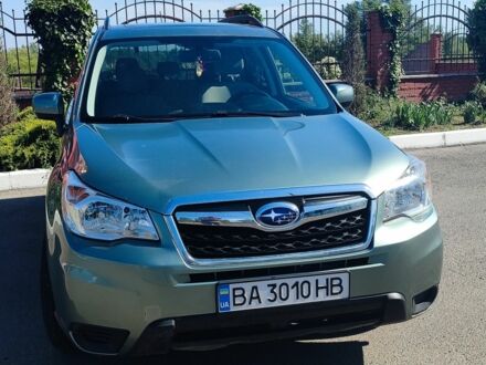 Субару Forester 2014 у Кам'янське (Дніпродзержинськ) на Automoto.ua Зелений Субару Forester, об'ємом двигуна 2.5 л та пробігом 220 тис. км за 13000 $, фото 1 на Automoto.ua