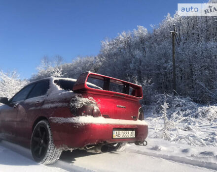 Червоний Субару Імпреза  ВРХ СТІ, об'ємом двигуна 2 л та пробігом 180 тис. км за 7700 $, фото 30 на Automoto.ua