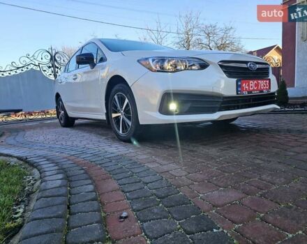 Белый Субару Импреза, объемом двигателя 2 л и пробегом 56 тыс. км за 13800 $, фото 5 на Automoto.ua
