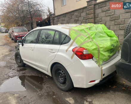 Белый Субару Импреза, объемом двигателя 1.6 л и пробегом 105 тыс. км за 1500 $, фото 1 на Automoto.ua