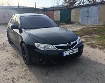 Черный Субару Импреза, объемом двигателя 1.5 л и пробегом 200 тыс. км за 3700 $, фото 1 на Automoto.ua