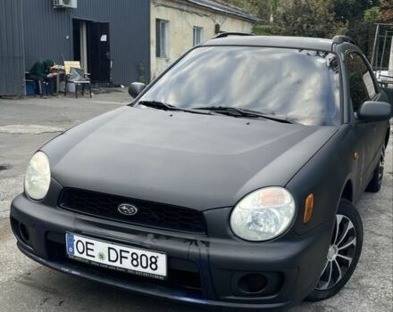 Черный Субару Импреза, объемом двигателя 1.6 л и пробегом 212 тыс. км за 2500 $, фото 1 на Automoto.ua