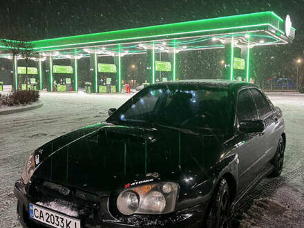 Черный Субару Импреза, объемом двигателя 1.99 л и пробегом 165 тыс. км за 7000 $, фото 1 на Automoto.ua