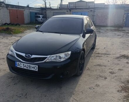 Черный Субару Импреза, объемом двигателя 1.5 л и пробегом 200 тыс. км за 3700 $, фото 1 на Automoto.ua