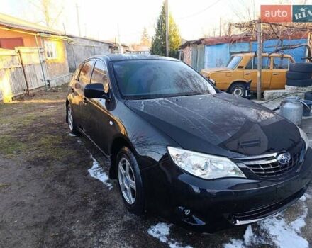 Черный Субару Импреза, объемом двигателя 1.5 л и пробегом 211 тыс. км за 6000 $, фото 1 на Automoto.ua