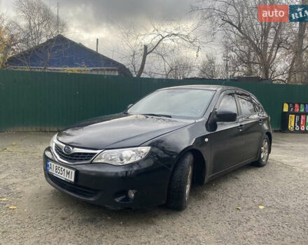 Черный Субару Импреза, объемом двигателя 1.5 л и пробегом 225 тыс. км за 4800 $, фото 1 на Automoto.ua