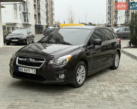 Коричневый Субару Импреза, объемом двигателя 2 л и пробегом 120 тыс. км за 8500 $, фото 1 на Automoto.ua