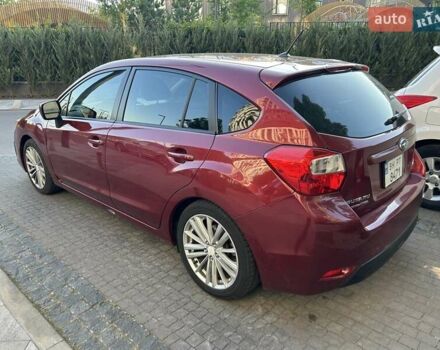 Красный Субару Импреза, объемом двигателя 2 л и пробегом 96 тыс. км за 8500 $, фото 2 на Automoto.ua