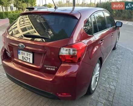 Красный Субару Импреза, объемом двигателя 2 л и пробегом 96 тыс. км за 8500 $, фото 4 на Automoto.ua