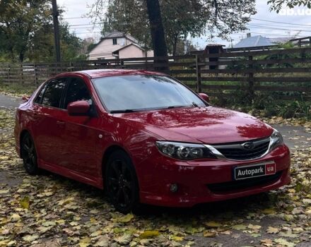 Субару Импреза 2008 в Киеве на Automoto.ua Красный Субару Импреза, объемом двигателя 2 л и пробегом 322 тыс. км за 7490 $, фото 3 на Automoto.ua