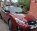 Красный Субару Импреза, объемом двигателя 2 л и пробегом 160 тыс. км за 8500 $, фото 1 на Automoto.ua