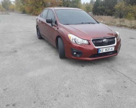 Красный Субару Импреза, объемом двигателя 2 л и пробегом 102 тыс. км за 7000 $, фото 1 на Automoto.ua