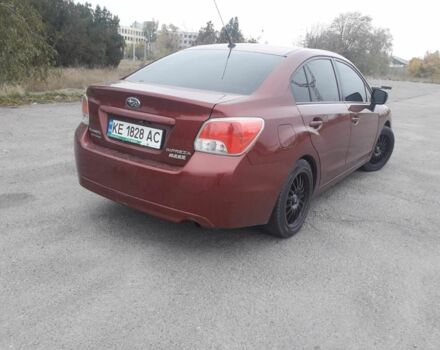Красный Субару Импреза, объемом двигателя 2 л и пробегом 102 тыс. км за 7000 $, фото 1 на Automoto.ua