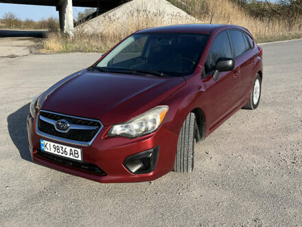 Субару Импреза 2013 в Тернополе на Automoto.ua Красный Субару Импреза, объемом двигателя 2 л и пробегом 224 тыс. км за 7950 $, фото 1 на Automoto.ua
