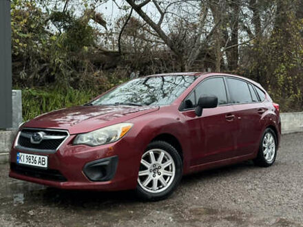 Красный Субару Импреза, объемом двигателя 2 л и пробегом 228 тыс. км за 7250 $, фото 1 на Automoto.ua