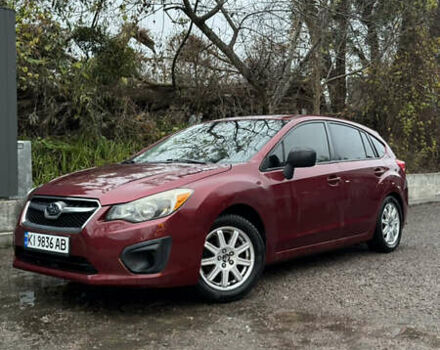 Красный Субару Импреза, объемом двигателя 2 л и пробегом 228 тыс. км за 7250 $, фото 1 на Automoto.ua