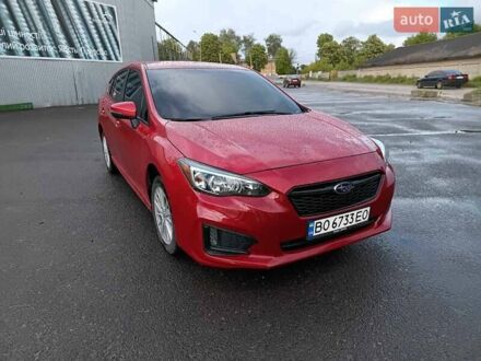 Субару Импреза 2017 в Тернополе на Automoto.ua Красный Субару Импреза, объемом двигателя 2 л и пробегом 75 тыс. км за 11000 $, фото 1 на Automoto.ua