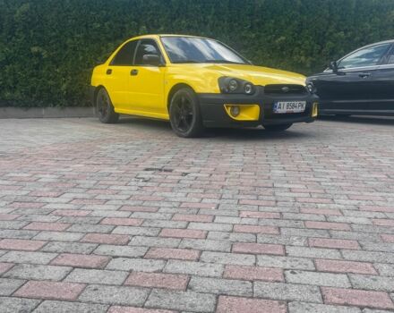 Желтый Субару Импреза, объемом двигателя 1.6 л и пробегом 1000 тыс. км за 4700 $, фото 1 на Automoto.ua