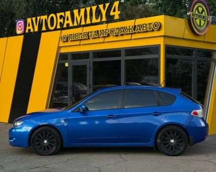 Синий Субару Импреза, объемом двигателя 2 л и пробегом 216 тыс. км за 5500 $, фото 2 на Automoto.ua