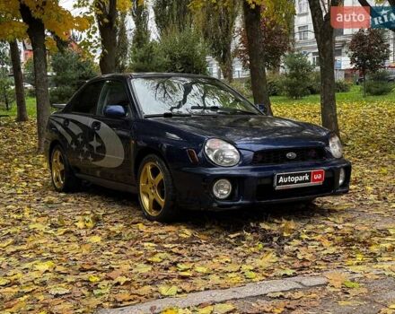 Субару Импреза 2002 в Киеве на Automoto.ua Синий Субару Импреза, объемом двигателя 2 л и пробегом 284 тыс. км за 5940 $, фото 3 на Automoto.ua