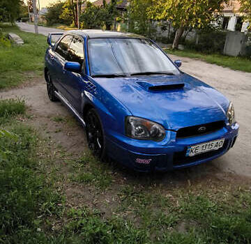 Синій Субару Імпреза, об'ємом двигуна 1.99 л та пробігом 235 тис. км за 7500 $, фото 1 на Automoto.ua