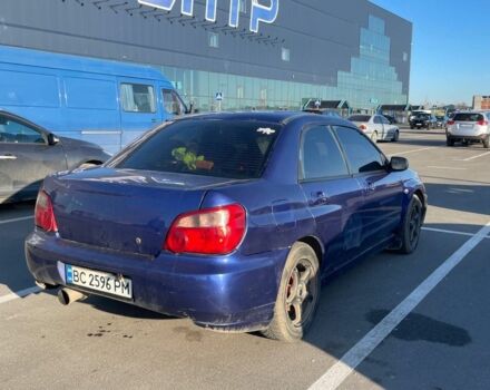 Синий Субару Импреза, объемом двигателя 1.6 л и пробегом 318 тыс. км за 3200 $, фото 2 на Automoto.ua