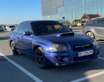 Синий Субару Импреза, объемом двигателя 1.6 л и пробегом 318 тыс. км за 3200 $, фото 5 на Automoto.ua