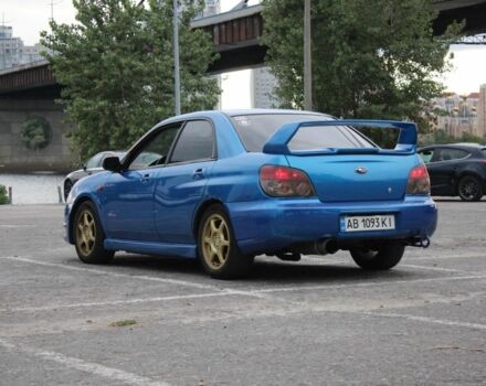 Синій Субару Імпреза, об'ємом двигуна 2 л та пробігом 195 тис. км за 6000 $, фото 1 на Automoto.ua