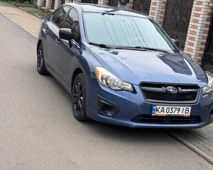 Синий Субару Импреза, объемом двигателя 2 л и пробегом 154 тыс. км за 7500 $, фото 1 на Automoto.ua