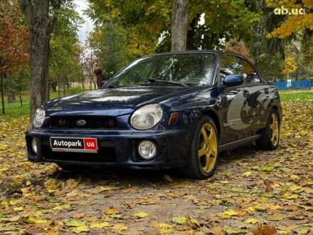 Синий Субару Импреза, объемом двигателя 2 л и пробегом 284 тыс. км за 5940 $, фото 1 на Automoto.ua