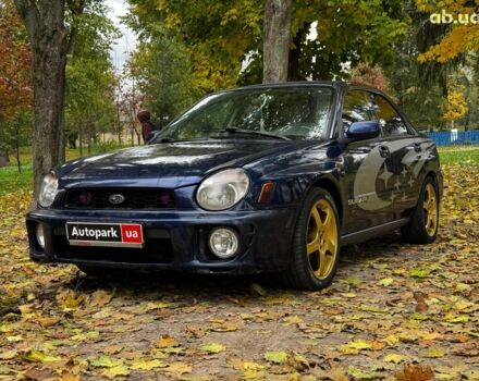 Синий Субару Импреза, объемом двигателя 2 л и пробегом 284 тыс. км за 5940 $, фото 1 на Automoto.ua
