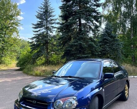 Синий Субару Импреза, объемом двигателя 2 л и пробегом 120 тыс. км за 5500 $, фото 1 на Automoto.ua