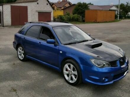 Синий Субару Импреза, объемом двигателя 2 л и пробегом 360 тыс. км за 3000 $, фото 1 на Automoto.ua