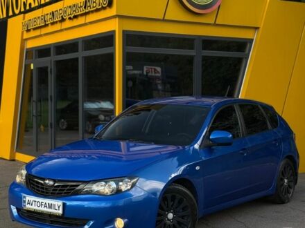 Синий Субару Импреза, объемом двигателя 2 л и пробегом 216 тыс. км за 5500 $, фото 1 на Automoto.ua