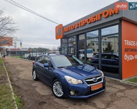 Синий Субару Импреза, объемом двигателя 2 л и пробегом 277 тыс. км за 9500 $, фото 1 на Automoto.ua