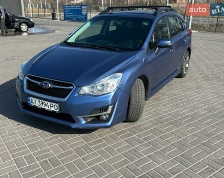 Синий Субару Импреза, объемом двигателя 2 л и пробегом 295 тыс. км за 8100 $, фото 1 на Automoto.ua