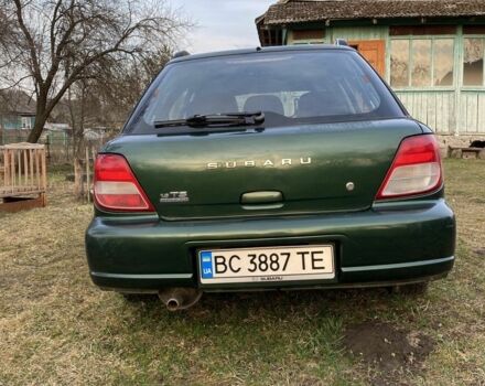 Зеленый Субару Импреза, объемом двигателя 1.6 л и пробегом 186 тыс. км за 2858 $, фото 2 на Automoto.ua
