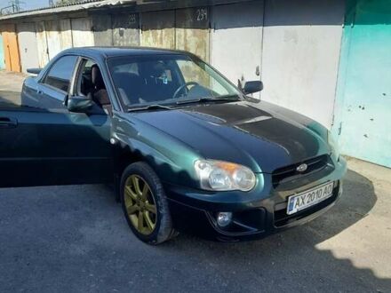 Зеленый Субару Импреза, объемом двигателя 1.6 л и пробегом 195 тыс. км за 3990 $, фото 1 на Automoto.ua
