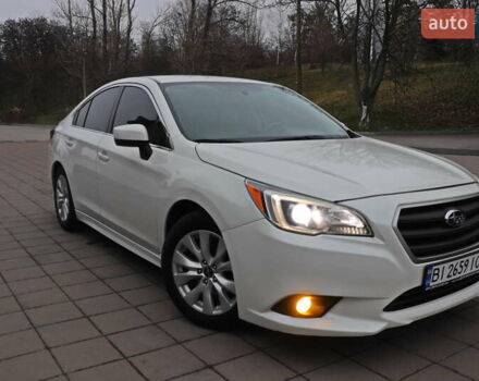 Белый Субару Легаси, объемом двигателя 2.5 л и пробегом 240 тыс. км за 8999 $, фото 1 на Automoto.ua