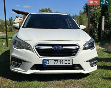 Белый Субару Легаси, объемом двигателя 2.5 л и пробегом 219 тыс. км за 12000 $, фото 1 на Automoto.ua