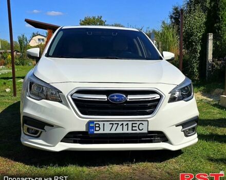 Белый Субару Легаси, объемом двигателя 2.5 л и пробегом 219 тыс. км за 13000 $, фото 1 на Automoto.ua