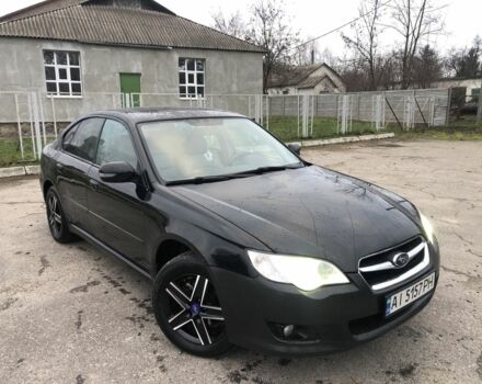 Черный Субару Легаси, объемом двигателя 2.5 л и пробегом 200 тыс. км за 3850 $, фото 1 на Automoto.ua