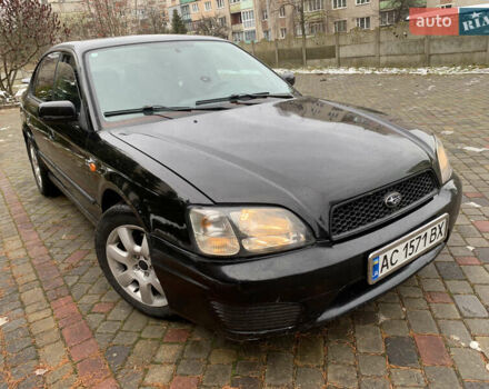 Чорний Субару Легасі, об'ємом двигуна 1.99 л та пробігом 315 тис. км за 2900 $, фото 1 на Automoto.ua