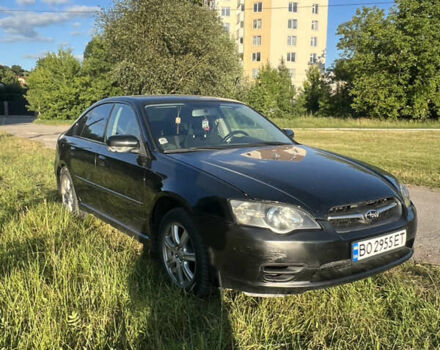 Черный Субару Легаси, объемом двигателя 2 л и пробегом 230 тыс. км за 4500 $, фото 1 на Automoto.ua