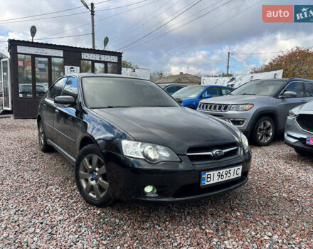 Субару Легасі 2004 у Полтаві на Automoto.ua Чорний Субару Легасі, об'ємом двигуна 2.46 л та пробігом 210 тис. км за 5200 $, фото 1 на Automoto.ua