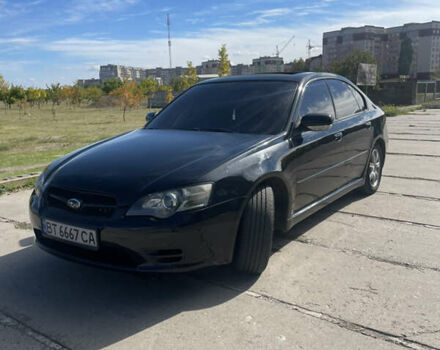 Черный Субару Легаси, объемом двигателя 2 л и пробегом 200 тыс. км за 4500 $, фото 1 на Automoto.ua