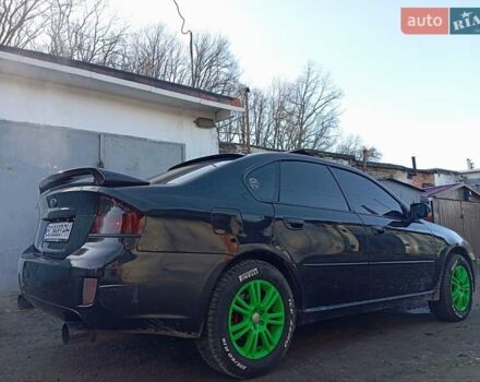 Чорний Субару Легасі, об'ємом двигуна 2.46 л та пробігом 370 тис. км за 4500 $, фото 4 на Automoto.ua