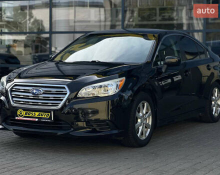 Черный Субару Легаси, объемом двигателя 2.5 л и пробегом 124 тыс. км за 10600 $, фото 2 на Automoto.ua