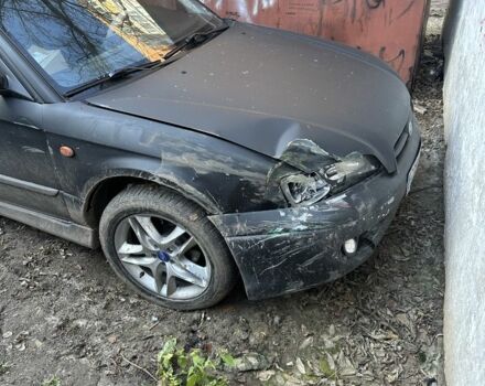 Черный Субару Легаси, объемом двигателя 2.5 л и пробегом 186 тыс. км за 1302 $, фото 6 на Automoto.ua