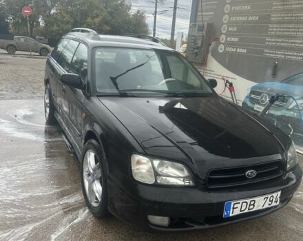 Черный Субару Легаси, объемом двигателя 2.5 л и пробегом 180 тыс. км за 2738 $, фото 1 на Automoto.ua